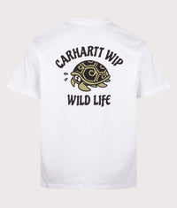 Loose Fit Wild Life T-Shirt: 02XX White 