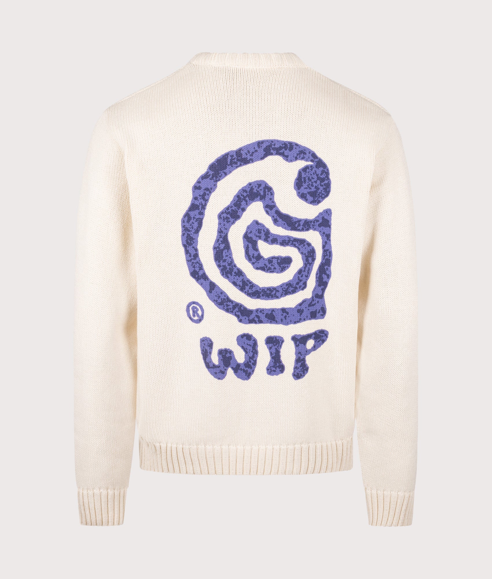 Helix Sweatshirt. Shot by EQVVS. Back print shot.