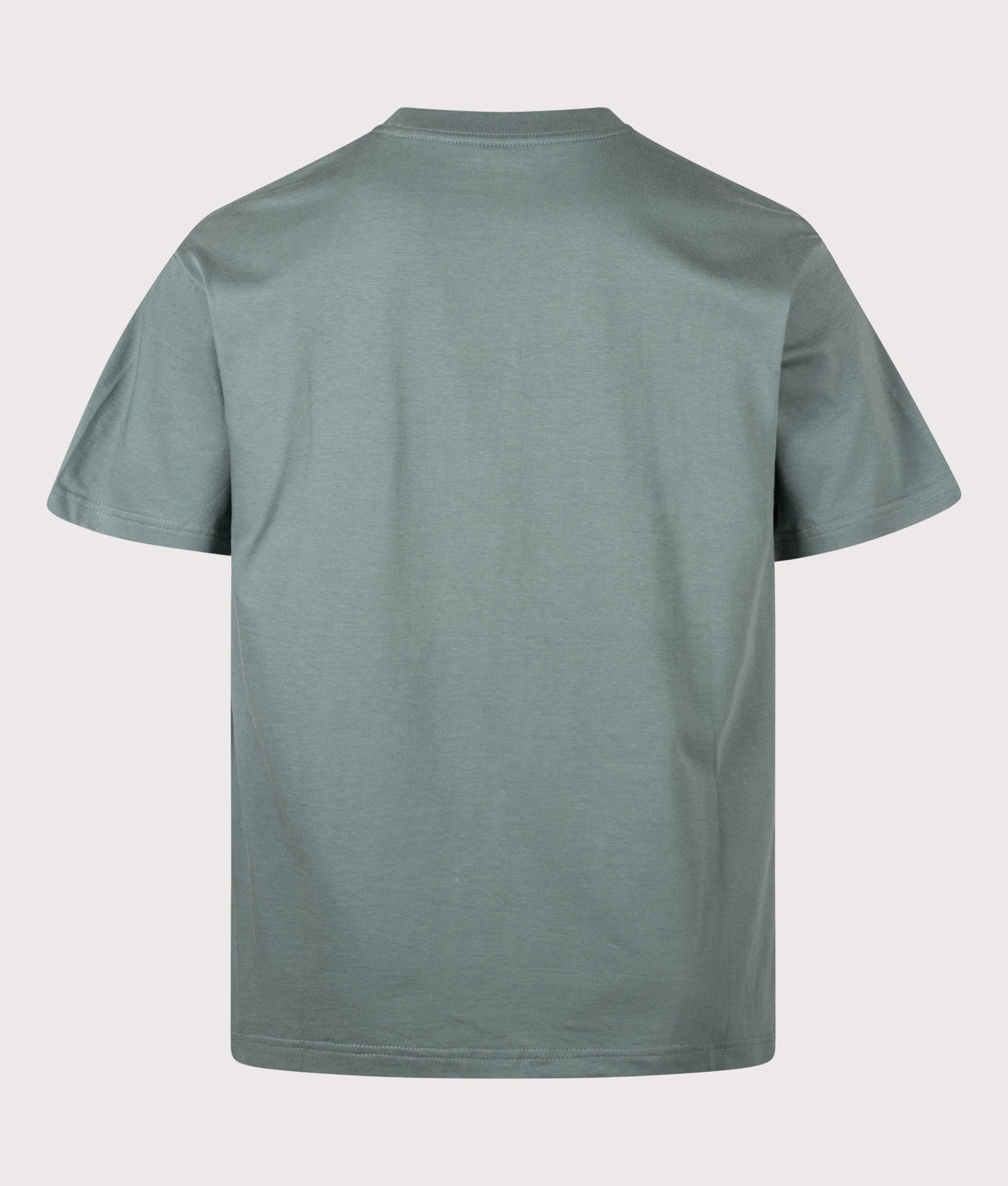 Carhartt WIP Loose Fit Hot Cob T-Shirt in Velvet Green at EQVVS Menswear. Back shot.