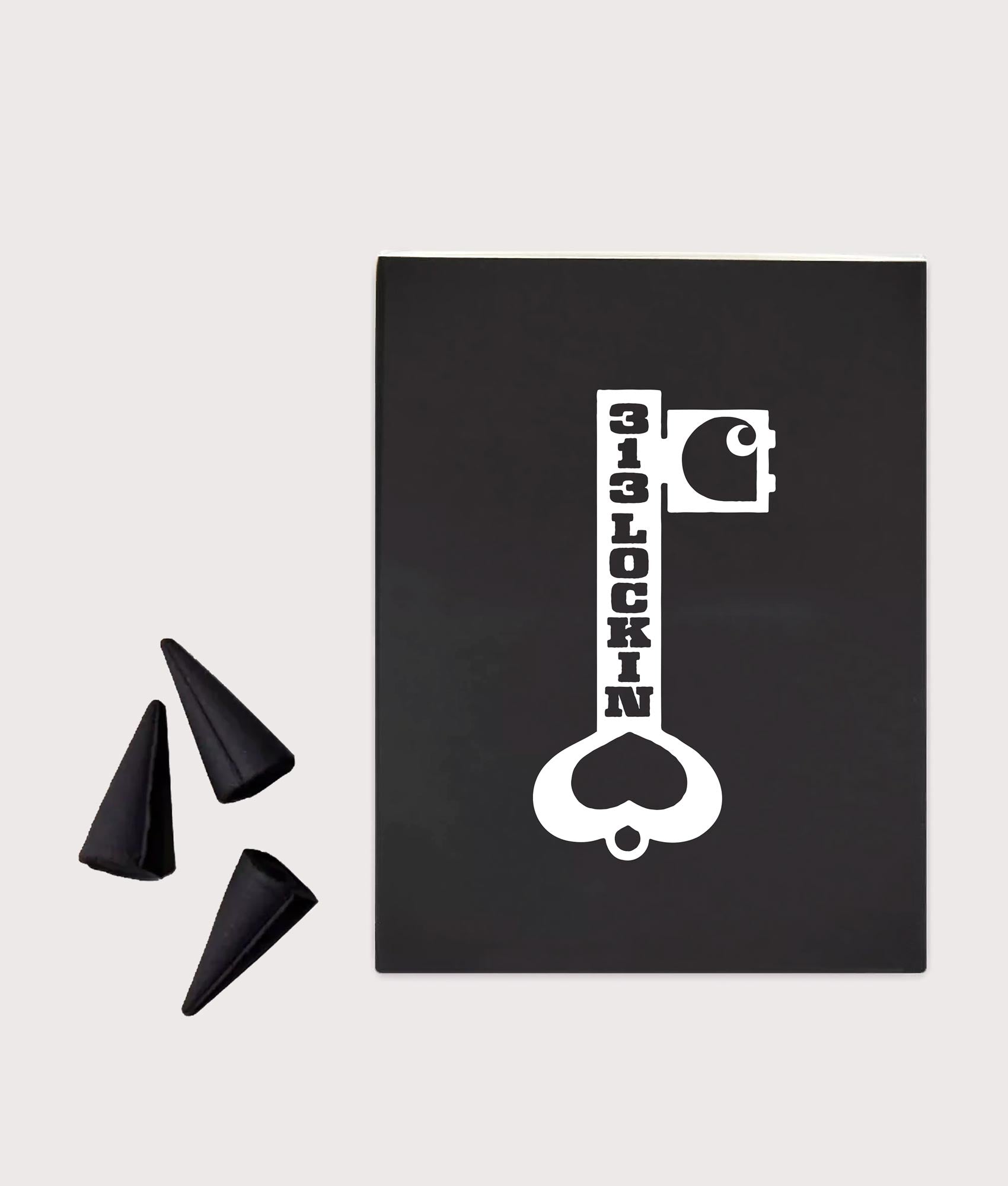 Carhartt WIP Locked Cone Incense at EQVVS Menswear. Open Shot.