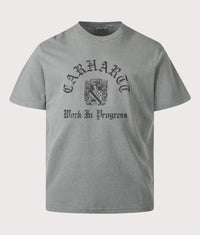 Loose Fit Coat Of Arms T-Shirt: 3GDGD Velvet Green 