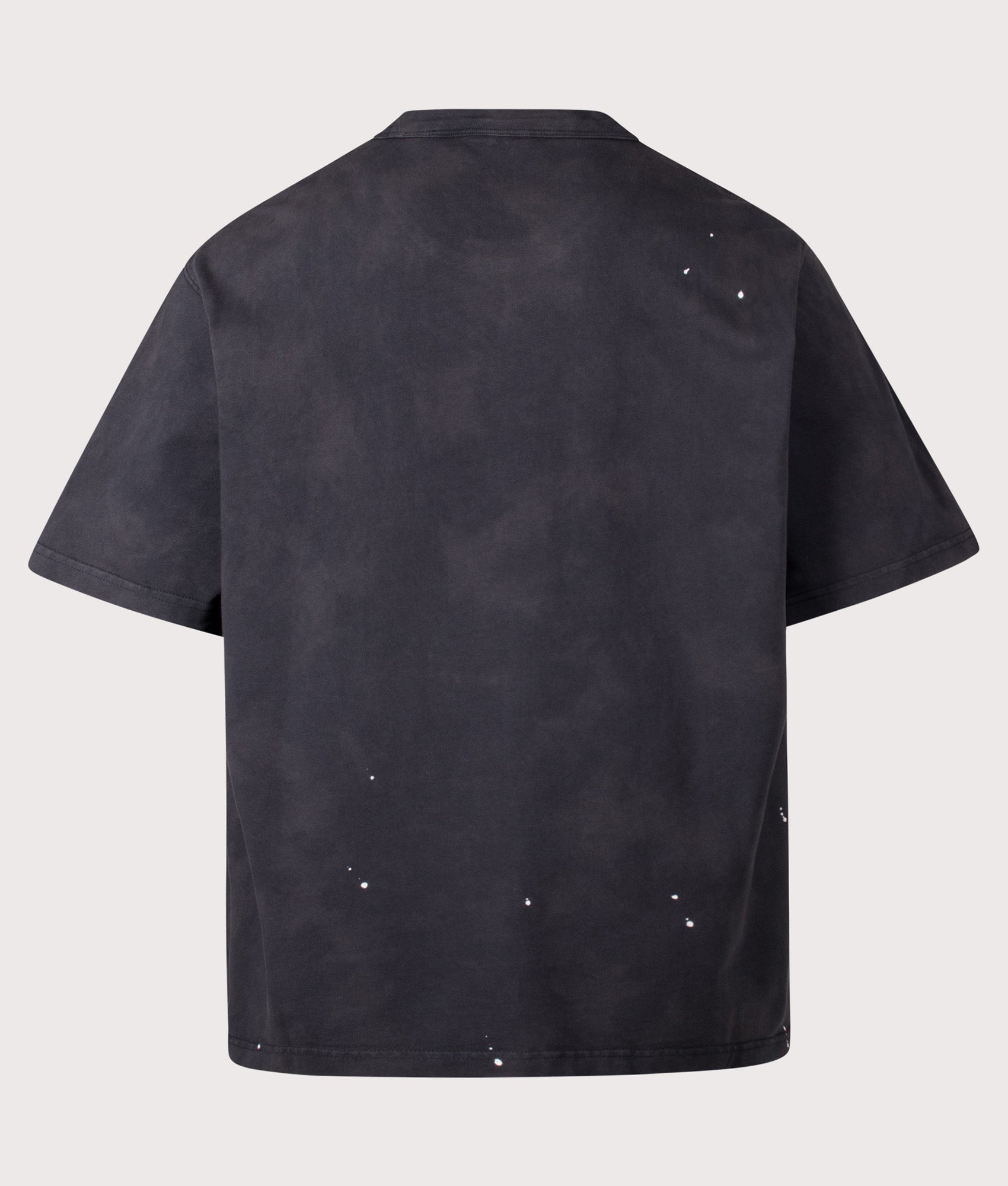 Carhartt WIP Oversized Fit Painter T-Shirt in Black at EQVVS Menswear. Back shot.