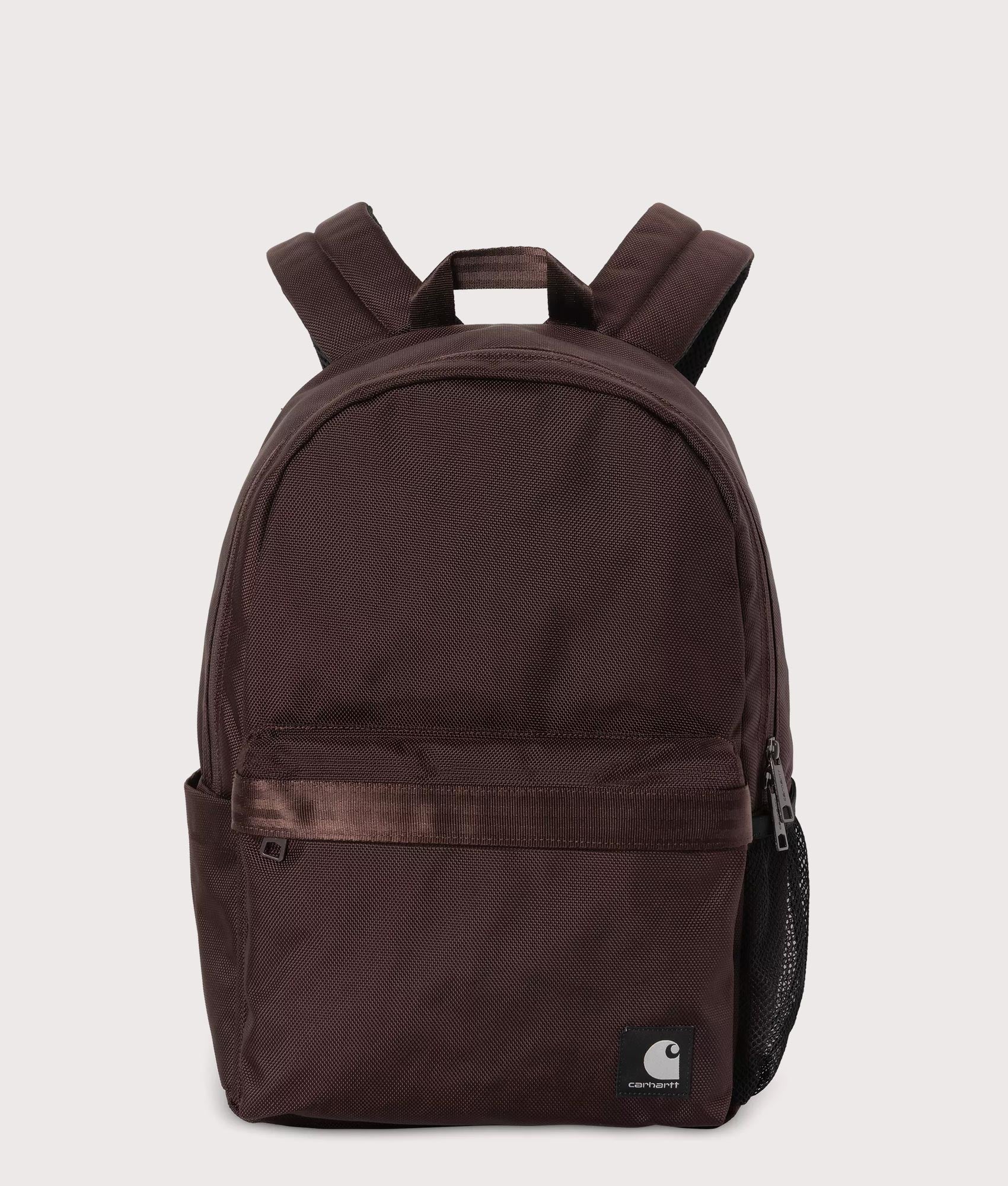Carhartt WIP Richmond Backpack in Palisander at EQVVS Menswear. Front shot.