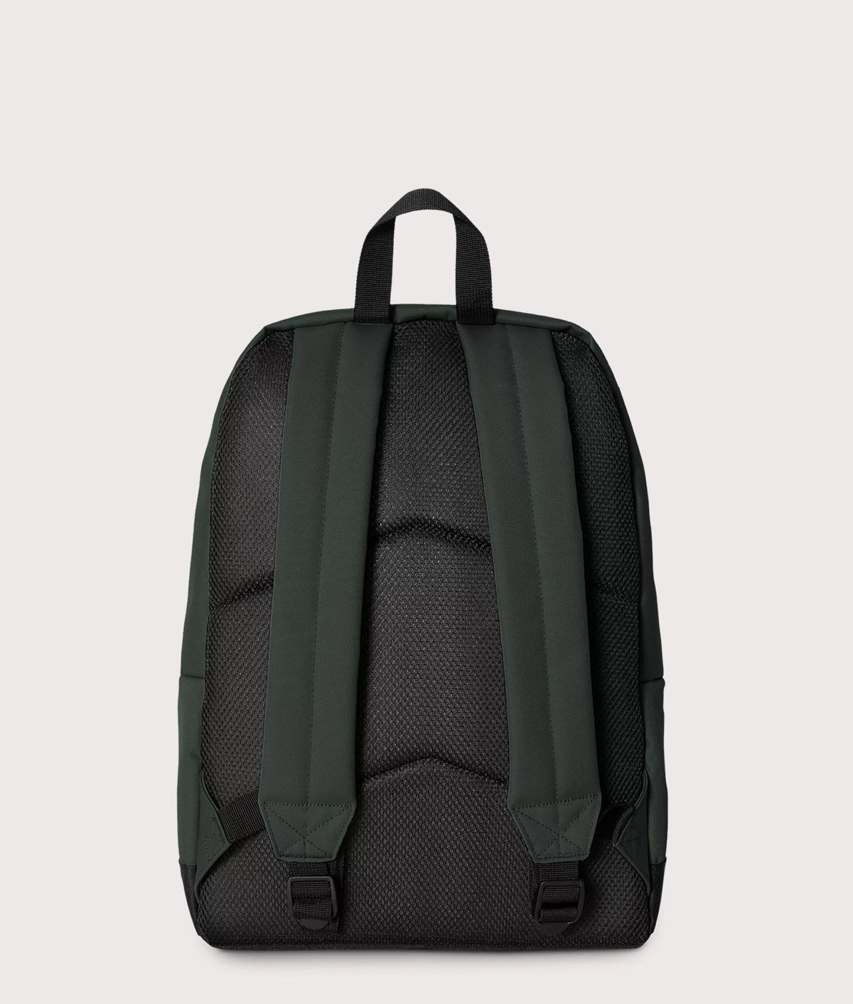 Carhartt WIP Jake Backpack in Raven at EQVVS Menswear. Back shot.