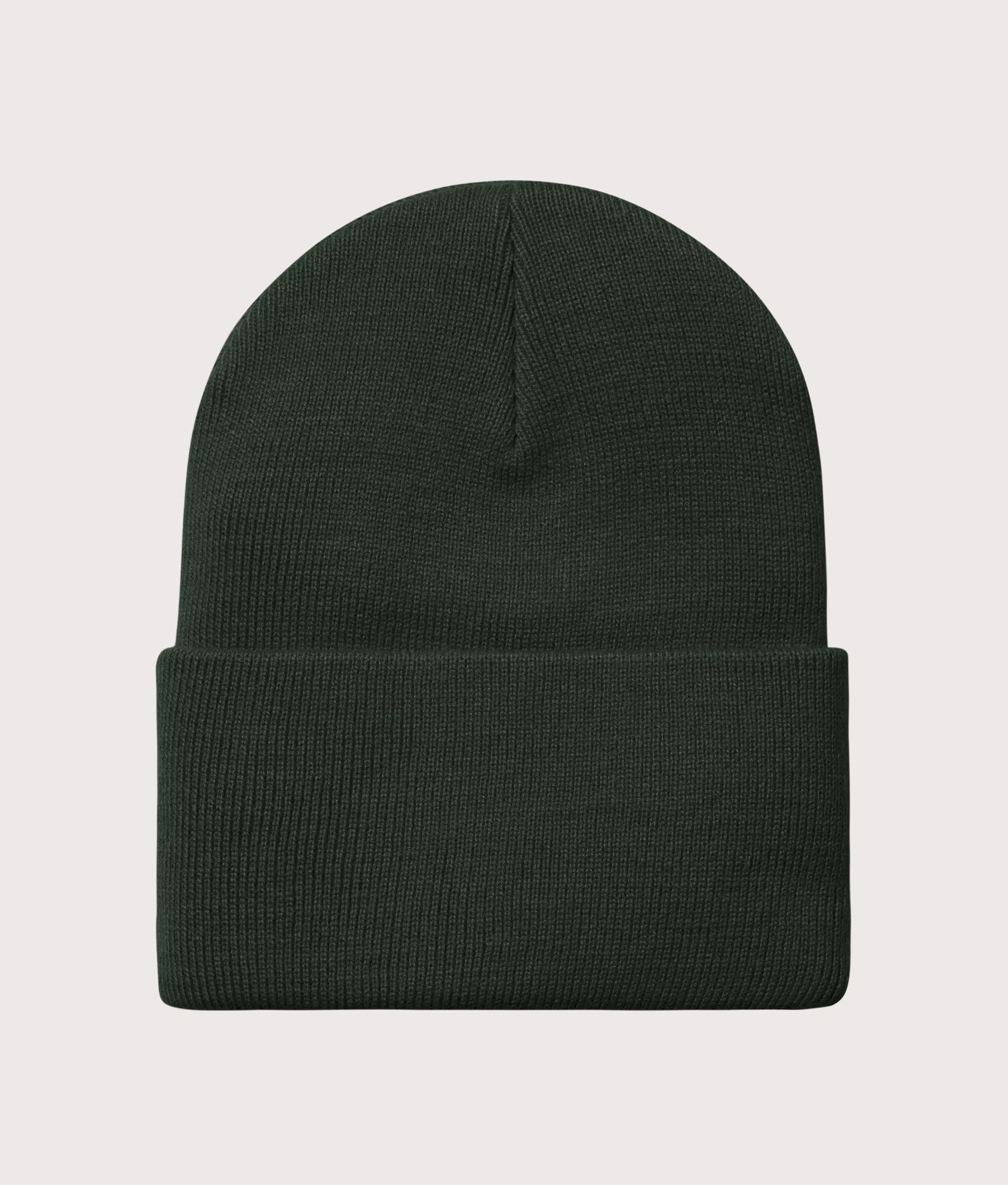 Carhartt WIP Acrylic Watch Hat in Raven at EQVVS Menswear. Back shot.