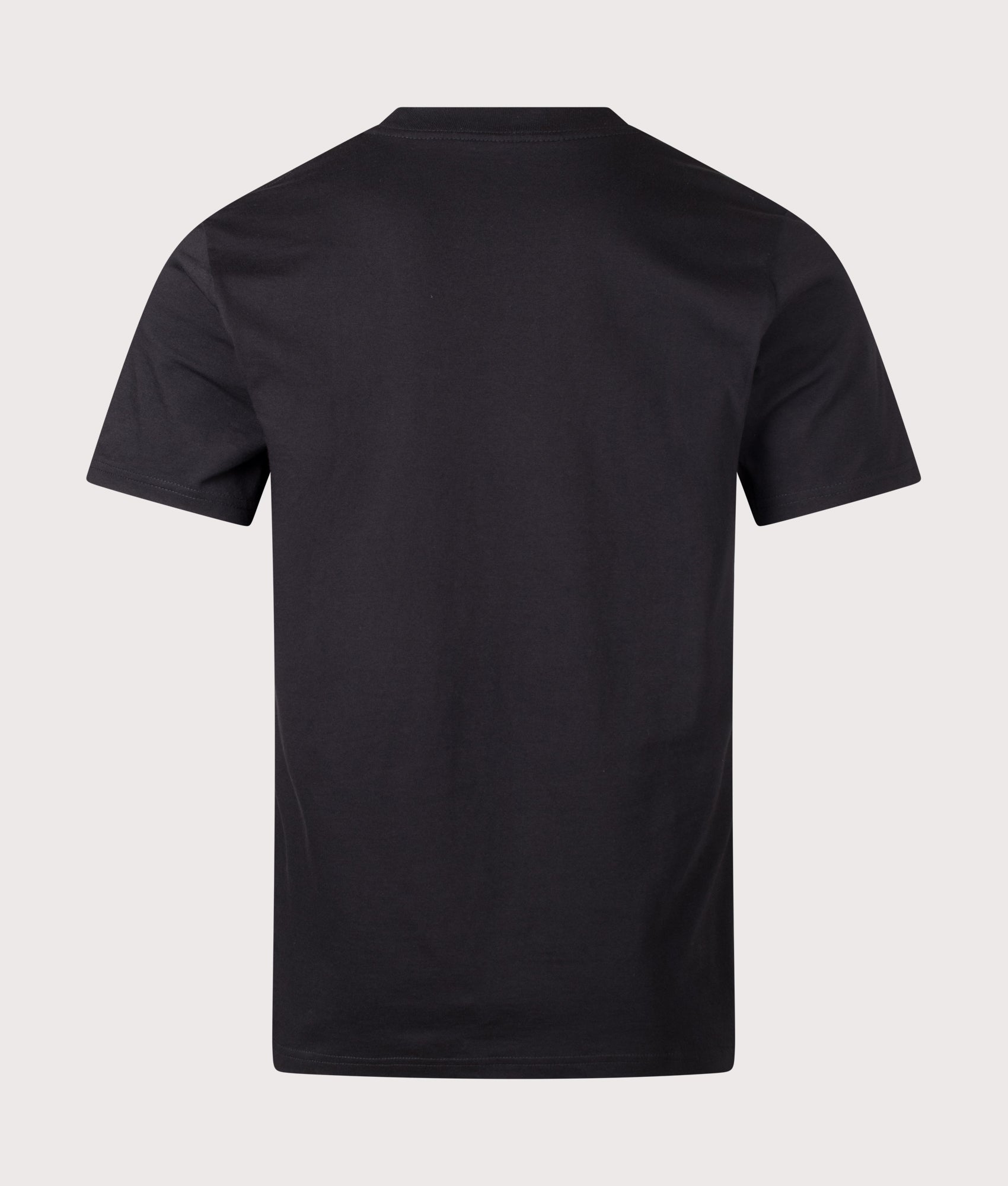 Carhartt WIP Regular Fit Small Heart T-Shirt in Black at EQVVS Menswear. Back shot.