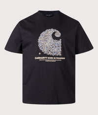 Loose Fit Entrance T-Shirt: 89XX Black 