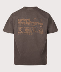 Loose Fit Boxed T-Shirt: 47GD Tobacco 