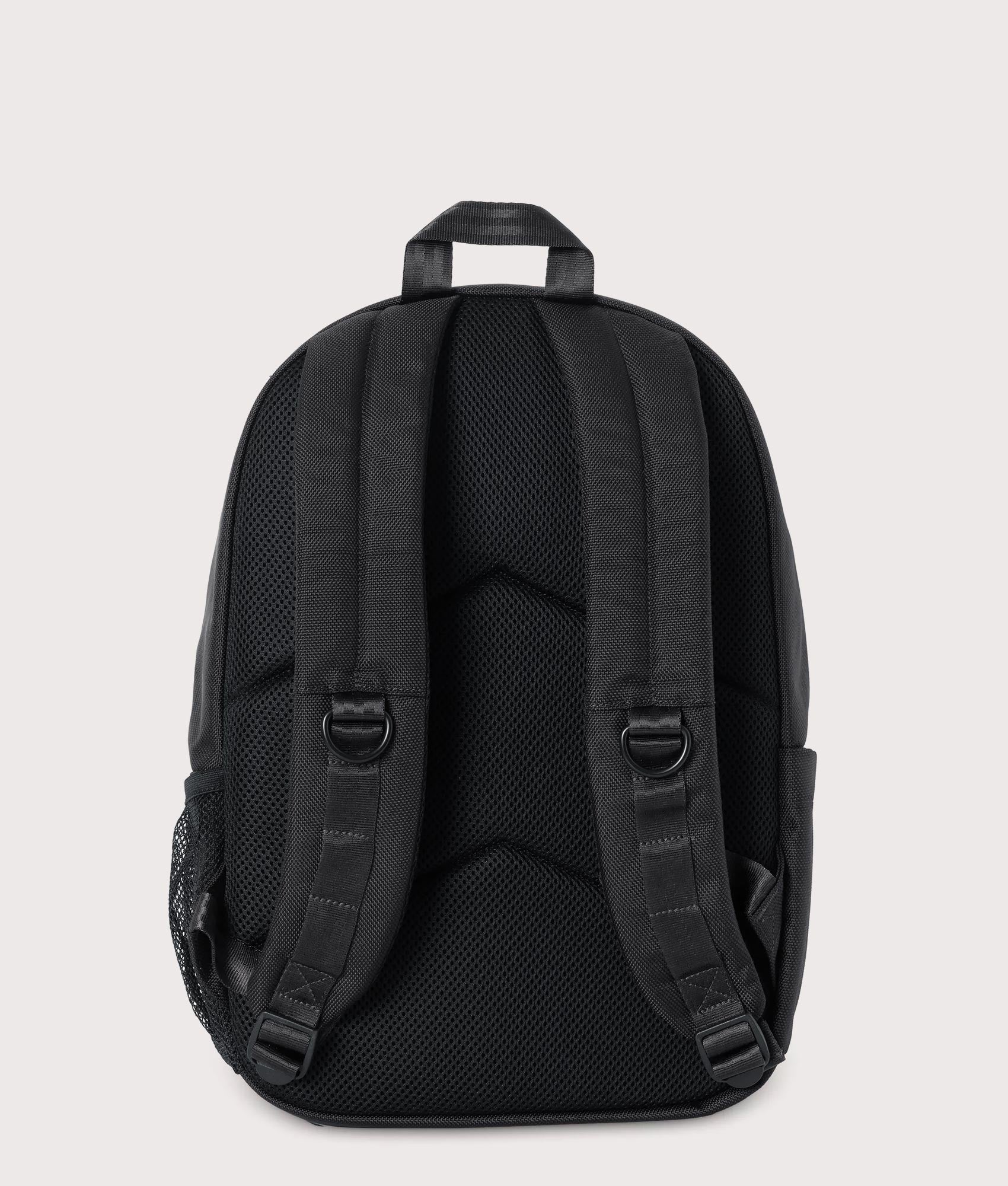 Carhartt WIP Richmond Backpack in Black at EQVVS Menswear. Back shot.