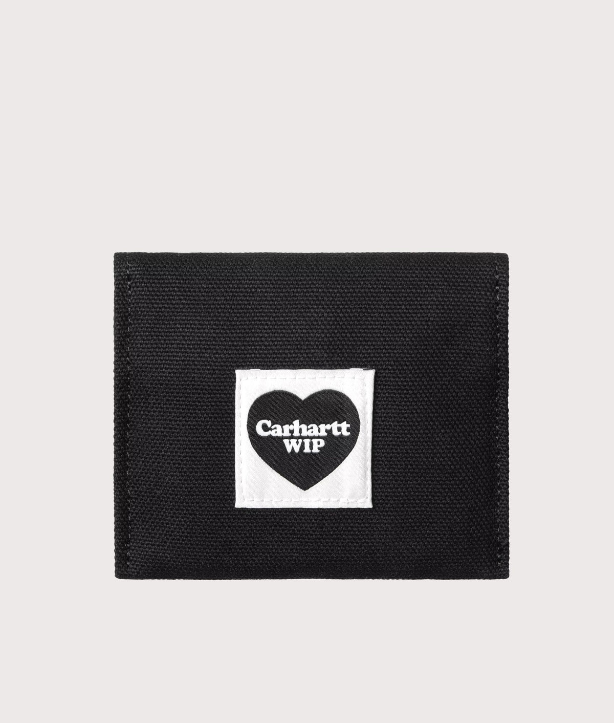 Carhartt WIP Heart Pocket Mirror in Silver at EQVVS Menswear. Case back shot.