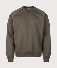 Regular Fit Chase Sweatshirt: 3X9XX Shungite/Gold 