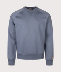 Regular Fit Chase Sweatshirt: 3XFXX Icesheet/Gold 