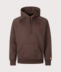 Regular Fit Chase Hoodie: 3XEXX Palisander/Gold 
