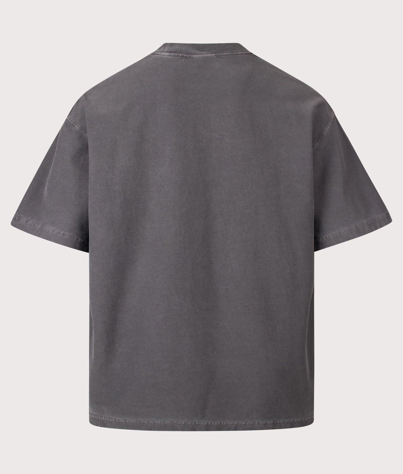 Carhartt WIP Oversized Fit Pocket T-Shirt in Black at EQVVS Menswear. Back shot.