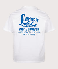 Loose Fit Waves T-Shirt: 02XX White 