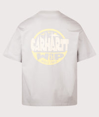 Oversized Fit Luggage Label T-Shirt: 3RAXX Pontiki 