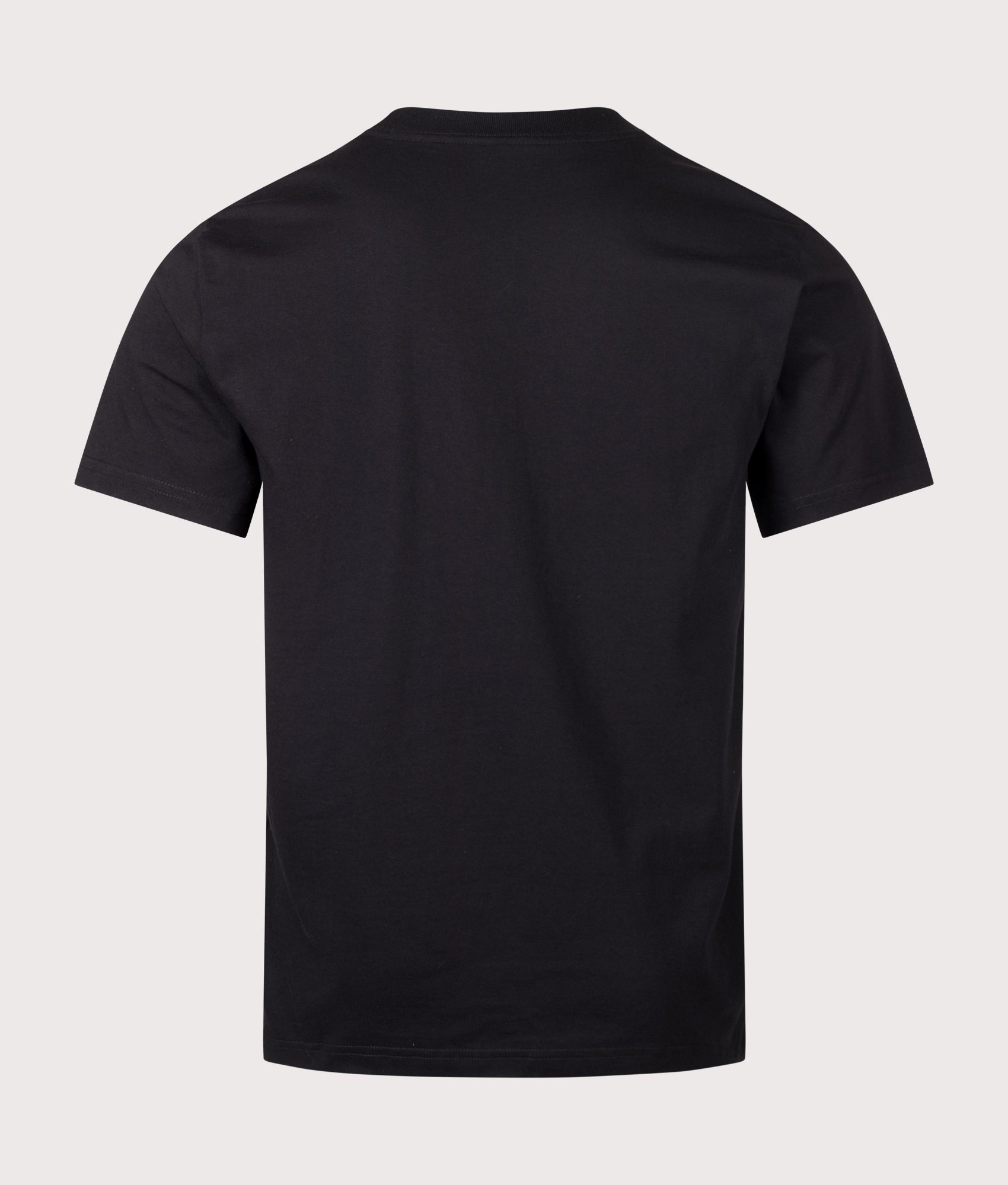 Carhartt WIP Regular Fit I Hartt T-Shirt in Black at EQVVS Menswear. Back shot.