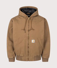 Loose Fit OG Active Jacket: 3TG4O WIP H Brown 