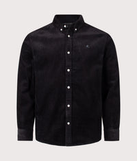 Regular Fit Madison Cord Shirt: 26XX Soot 