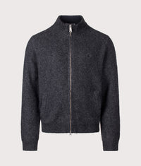 Regular Fit Curtis Knitted Jacket: 3Z8XX Tangled Black 