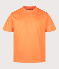 Loose Fit Chase T-Shirt: 4K8XX Kimba/Gold 