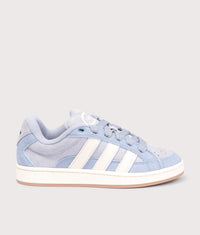 Campus 00s Trainers: JQ5990 Tactile Blue/Cream White/Halo Silver 
