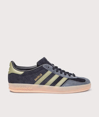 Gazelle Indoor Trainers: JQ8399 Core Black/Focus Olive/Carbon 