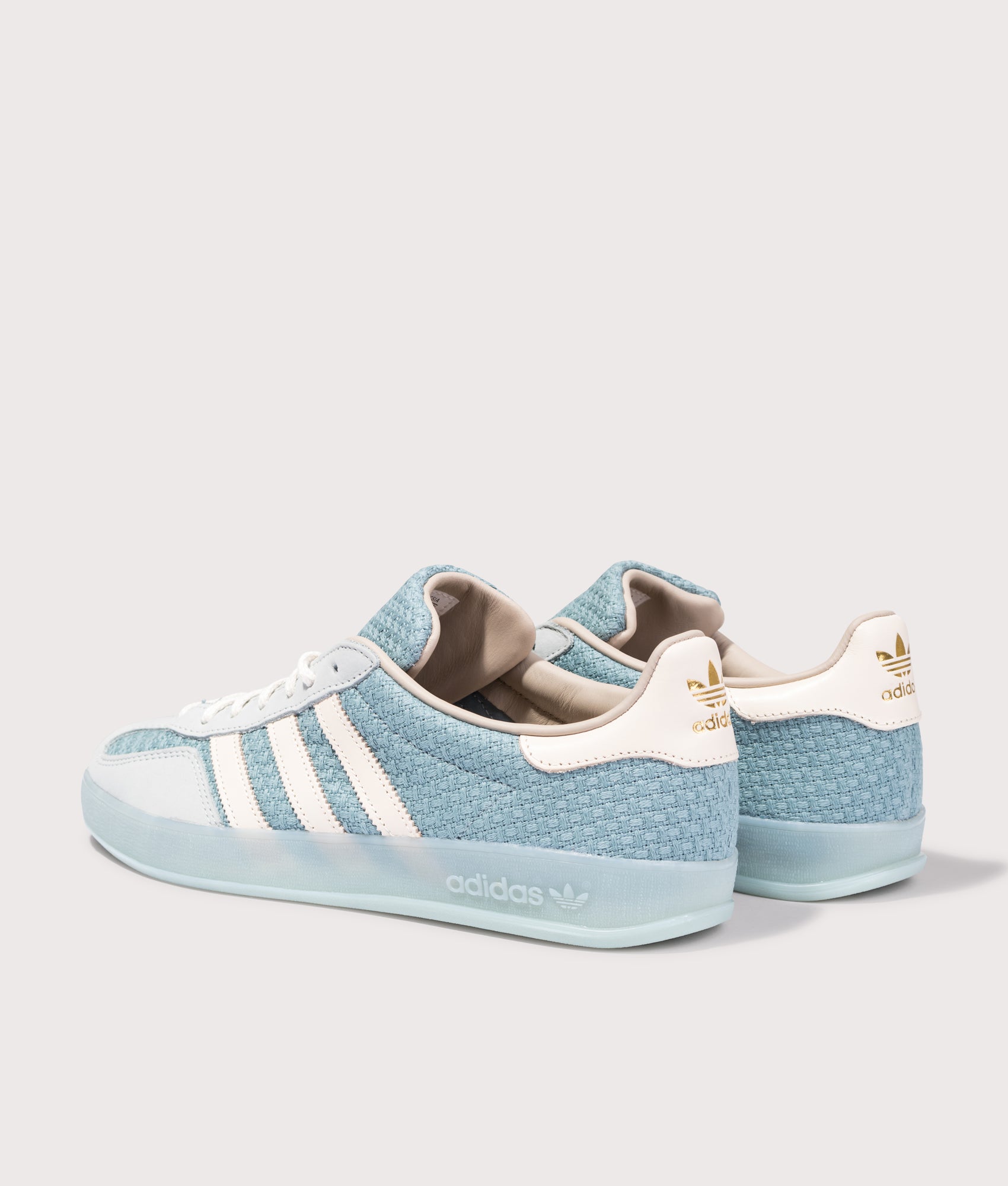 Gazelle Indoor Trainers in Wonder White | adidas Originals | EQVVS