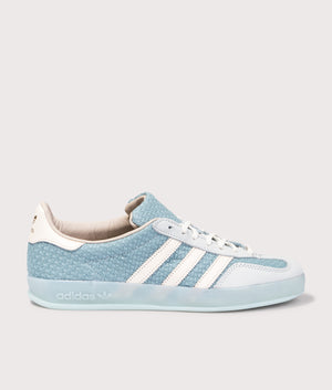 Gazelle Indoor Trainers by adidas Originals. Shot by EQVVS. Front shot.