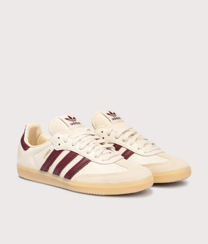 Samba OG Trainers. Shot by EQVVS. Front angled shot.