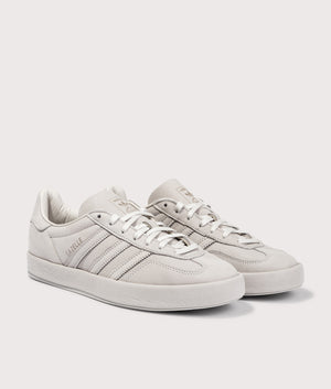 Gazelle Indoor Trainers by adidas. Shot by EQVVS. Front detail shot.