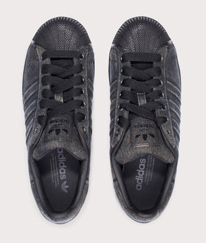 Superstar II Trainers in Cloud White/Core Black/Cloud White | 100% Leather Upper | adidas Originals | EQVVS | Top shot 