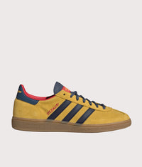 Arsenal FC Handball Spezial Trainers: KK3020 Hazy Yellow/Collegiate Navy/Preloved Ink 