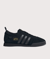 Samba 62 Super Trainers: IH4378 Core Black/Core Black/Gold Metallic 
