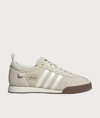 Samba 62 Super Trainers: JQ9524 Off White/Off White/Gold Metallic 