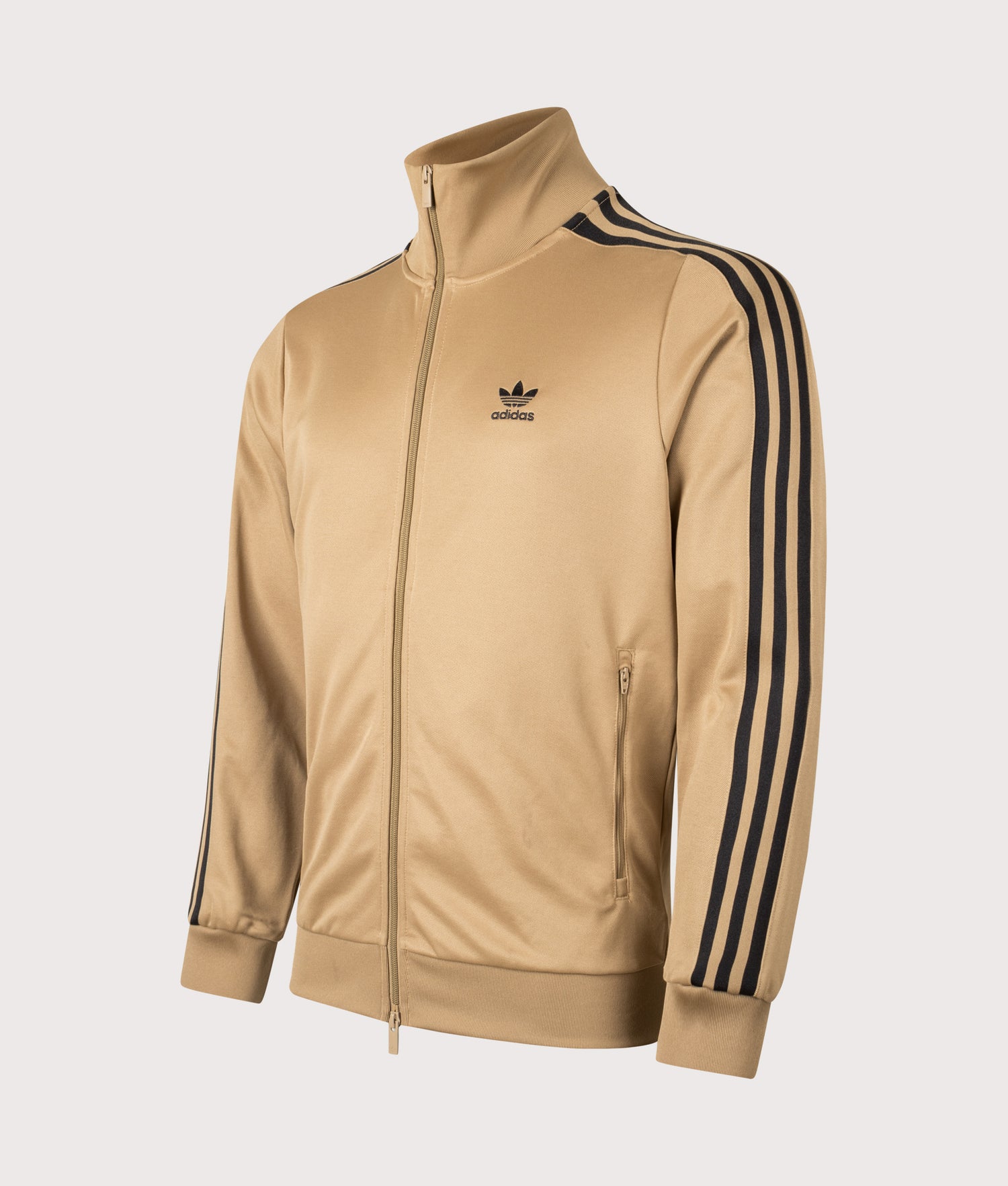 Classic Track Top in Cardboard/Black | adidas Originals | EQVVS