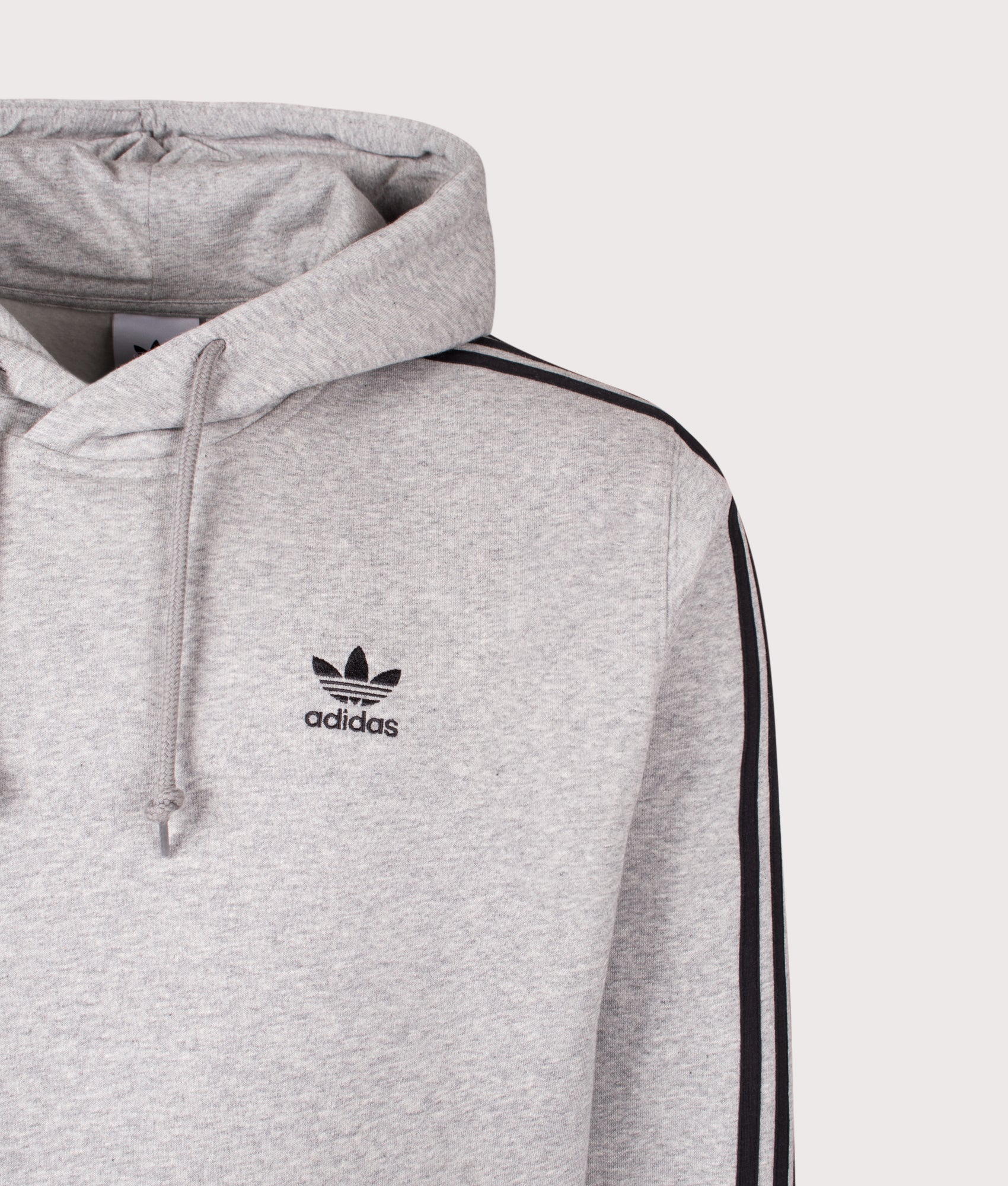 Adicolour 3 Stripes Hoodie. Shot by EQVVS. Detail shot.