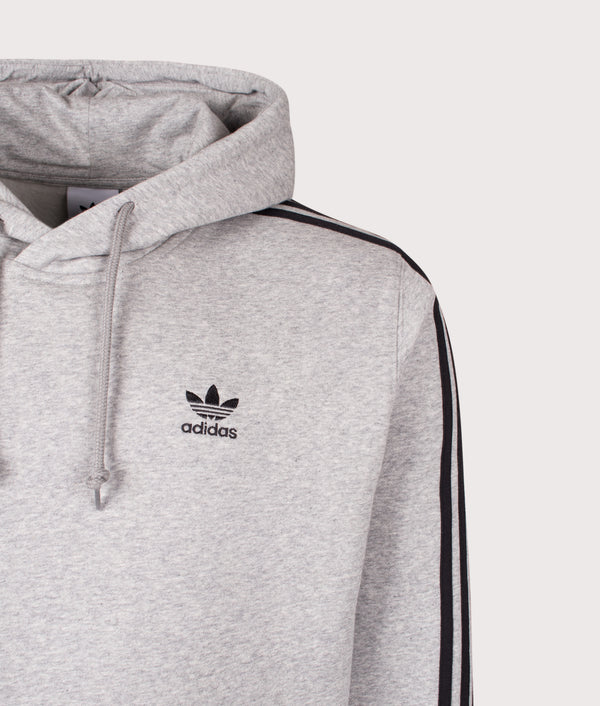 Adicolour Stripes Hoodie in Medium Grey adidas Originals EQVVS