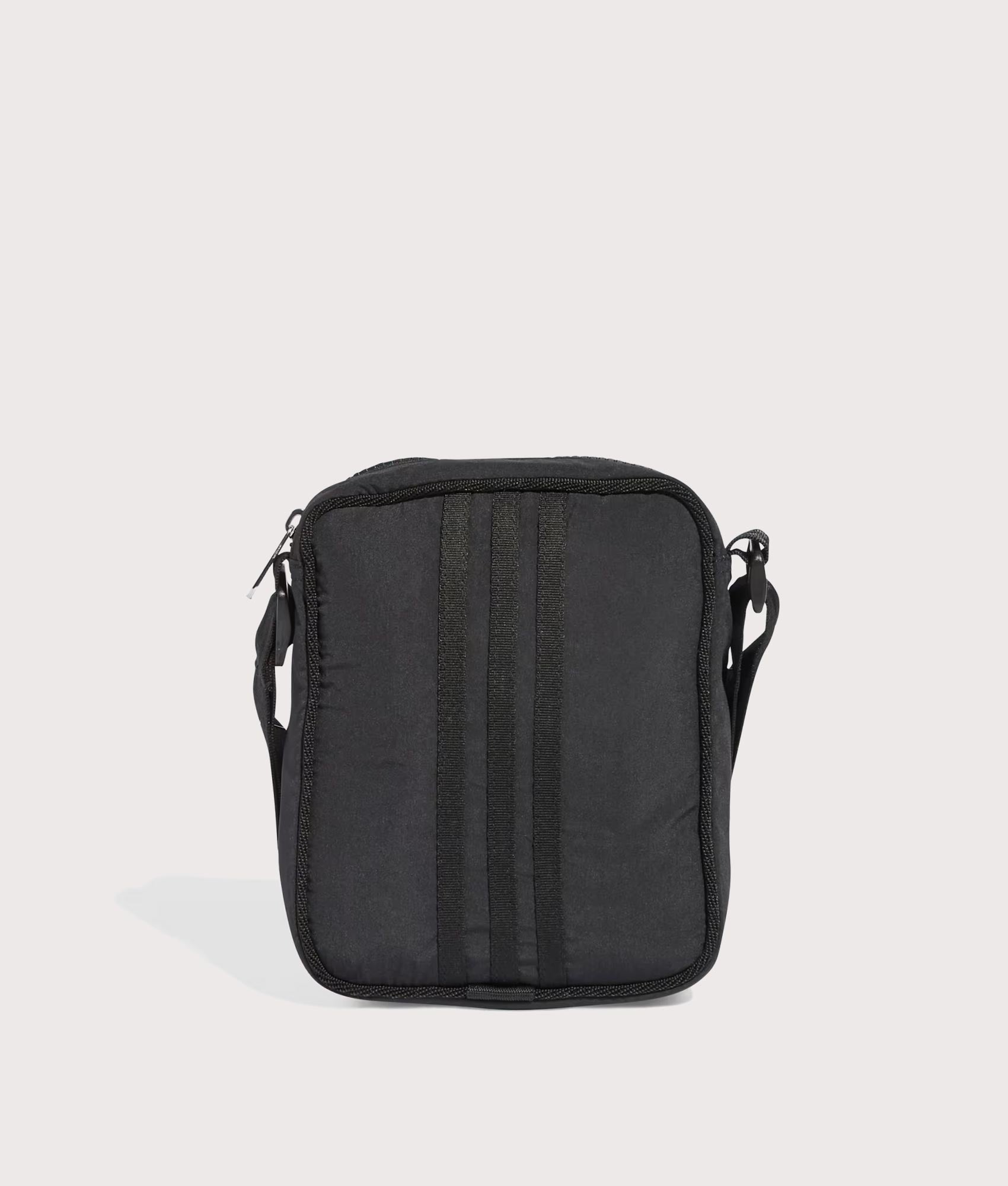 adidas Originals Everyday Icons Small Item Bag in Black at EQVVS Menswear. Back shot.