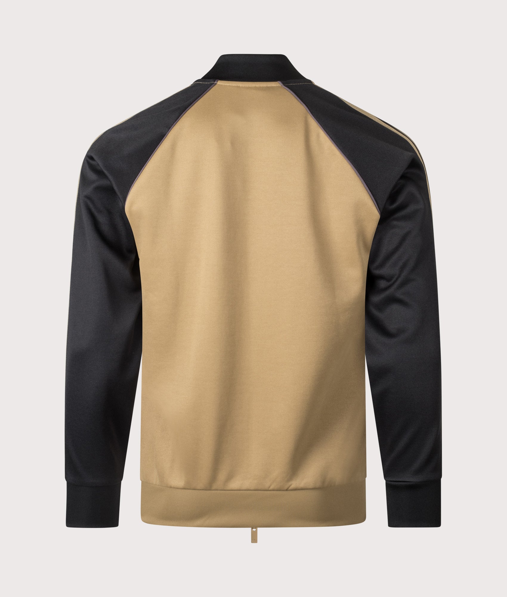 SST Track Top by adidas Originals in Cardboard. Shot by EQVVS. Back shot.