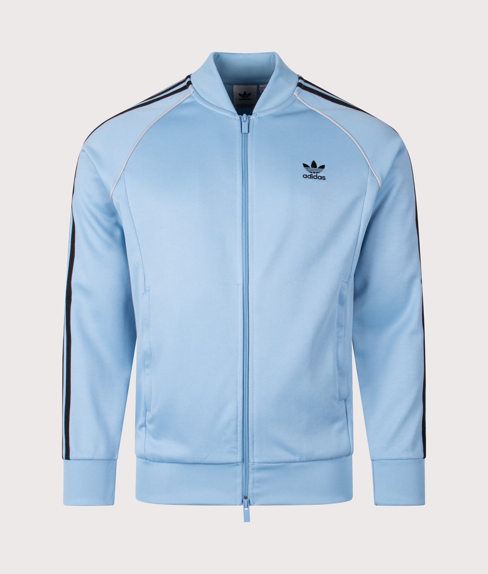SST Track Top in Ash Blue/White | adidas Originals | EQVVS SST Track Top in Ash Blue/White | adidas Originals | EQVVS