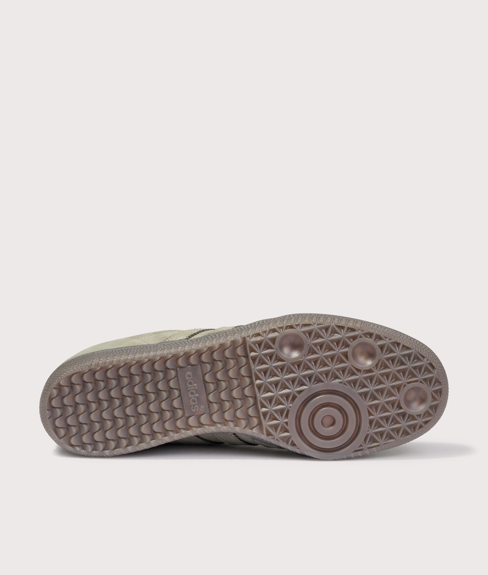Samba OG Trainers in Clay/Shadow Olive/Gum5 | adidas Originals | EQVVS | Sole shot 