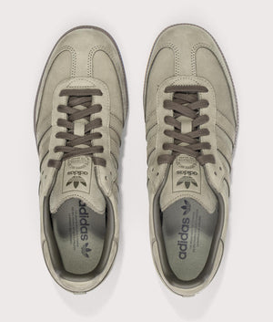 Samba OG Trainers in Clay/Shadow Olive/Gum5 | adidas Originals