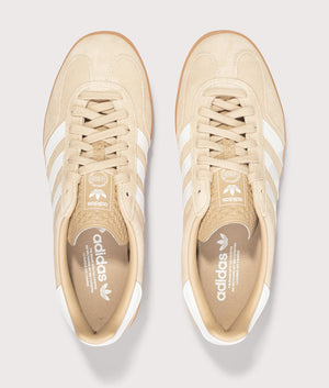 Gazelle Indoor Trainers Magic Beige/Cream/Gum | adidas Originals