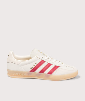 Gazelle Indoor Trainers Cream/Victory Red/Gum | adidas Originals