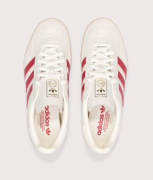 Gazelle Indoor Trainers Cream/Victory Red/Gum | adidas Originals | EQVVS Gazelle Indoor Trainers Cream/Victory Red/Gum | adidas Originals | EQVVS