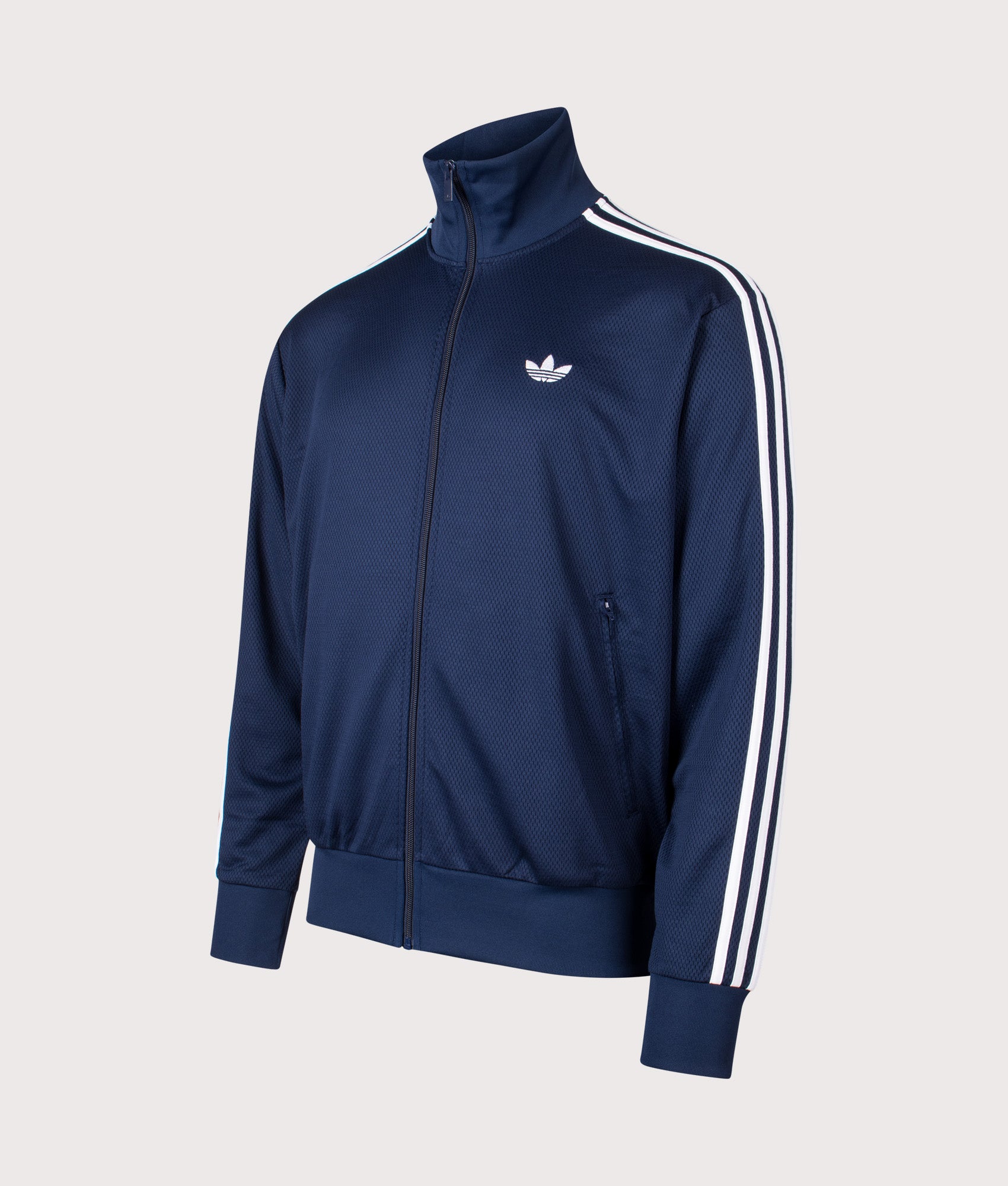Firebird Track Top in Night Indigo | adidas Originals | EQVVS | Front angle shot 