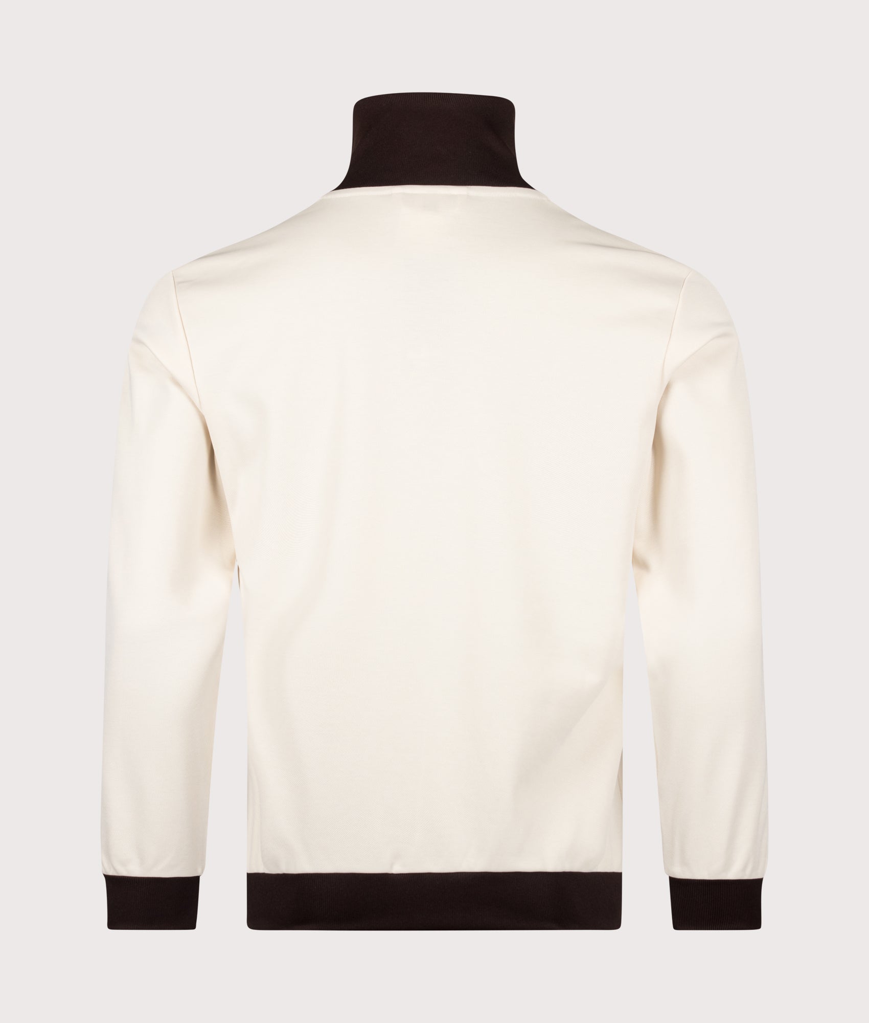 adidas Originals Beckenbauer Classic Track Top in Wonder White and Aurora Coffee at EQVVS Menswear. Back shot.
