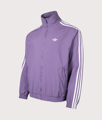 Firebird Woven Track Top: KE1675 Tech Purple/White 
