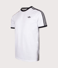 Slim Fit 3 Stripes T-Shirt: KE3537 White 